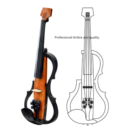 Kinglos ZNDS Series Electric Violins – Various Finishes - KINZNDS2309