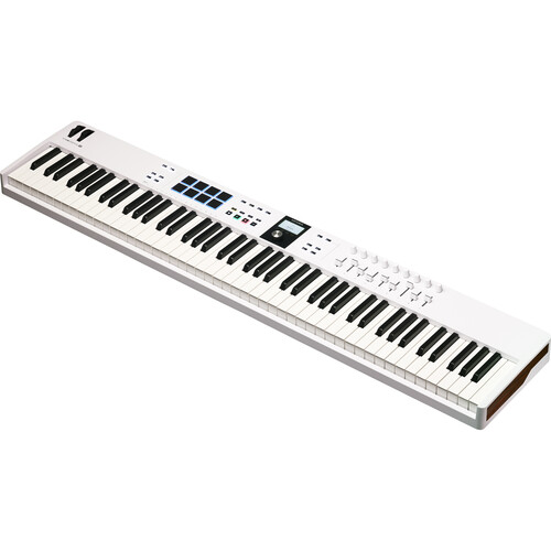 Arturia Keylab Essential MK3 88 MIDI Controller - White — view 3