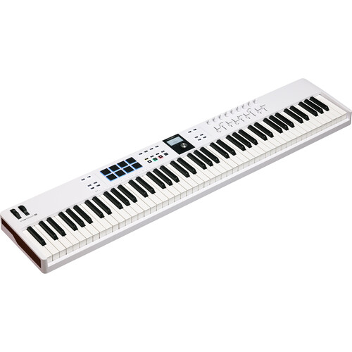 Arturia Keylab Essential MK3 88 MIDI Controller - White — view 2