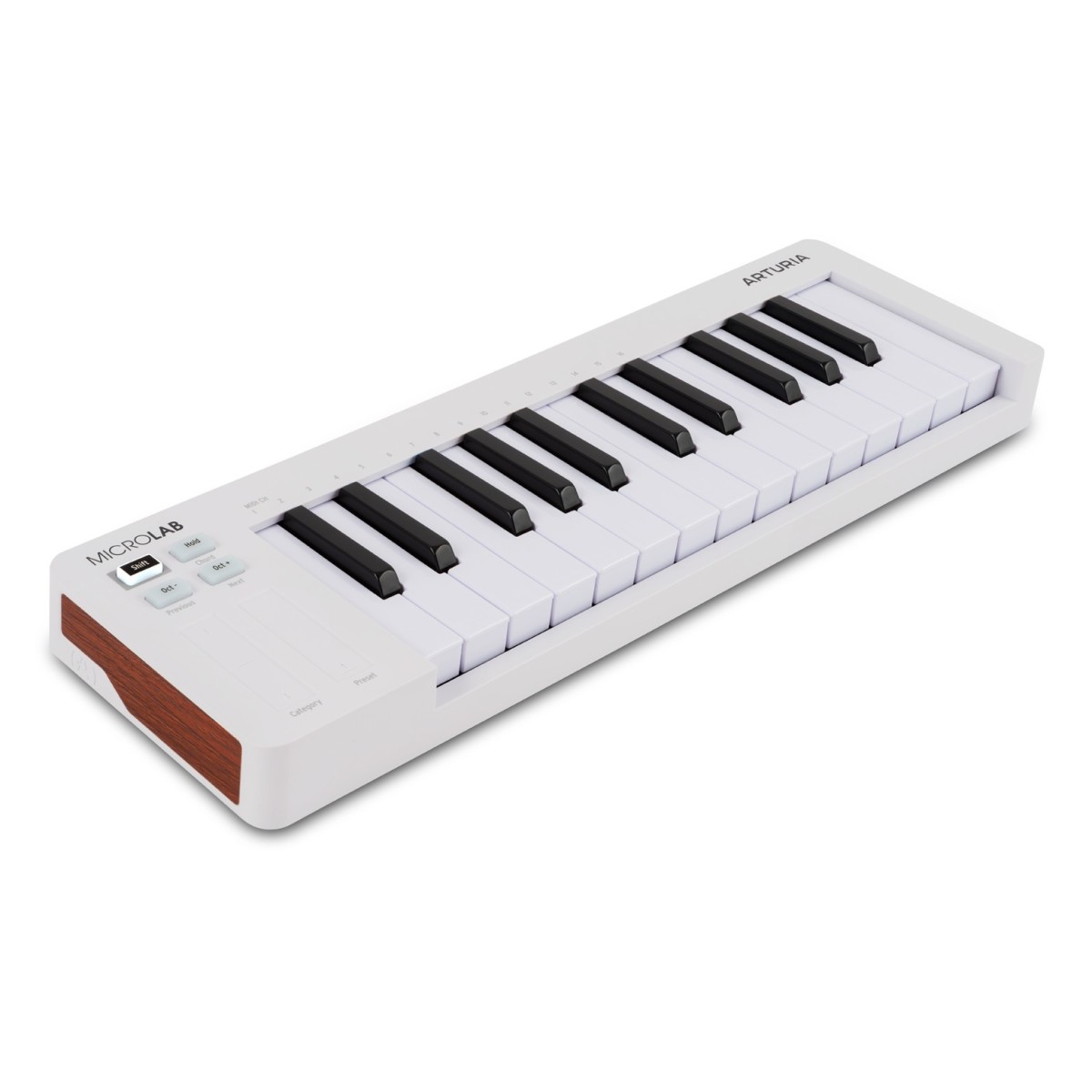 Arturia Microlab MIDI Controller MK3 – White — view 2