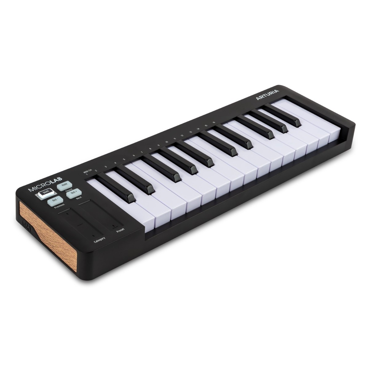 Arturia Microlab MK3 MIDI Controller – Black — view 2