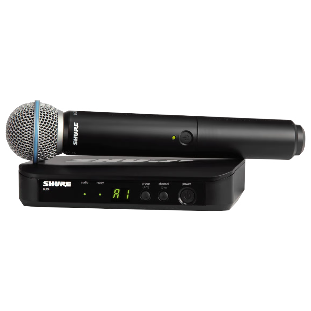 Shure BLX24/B58-H8 Handheld Wireless Microphone System