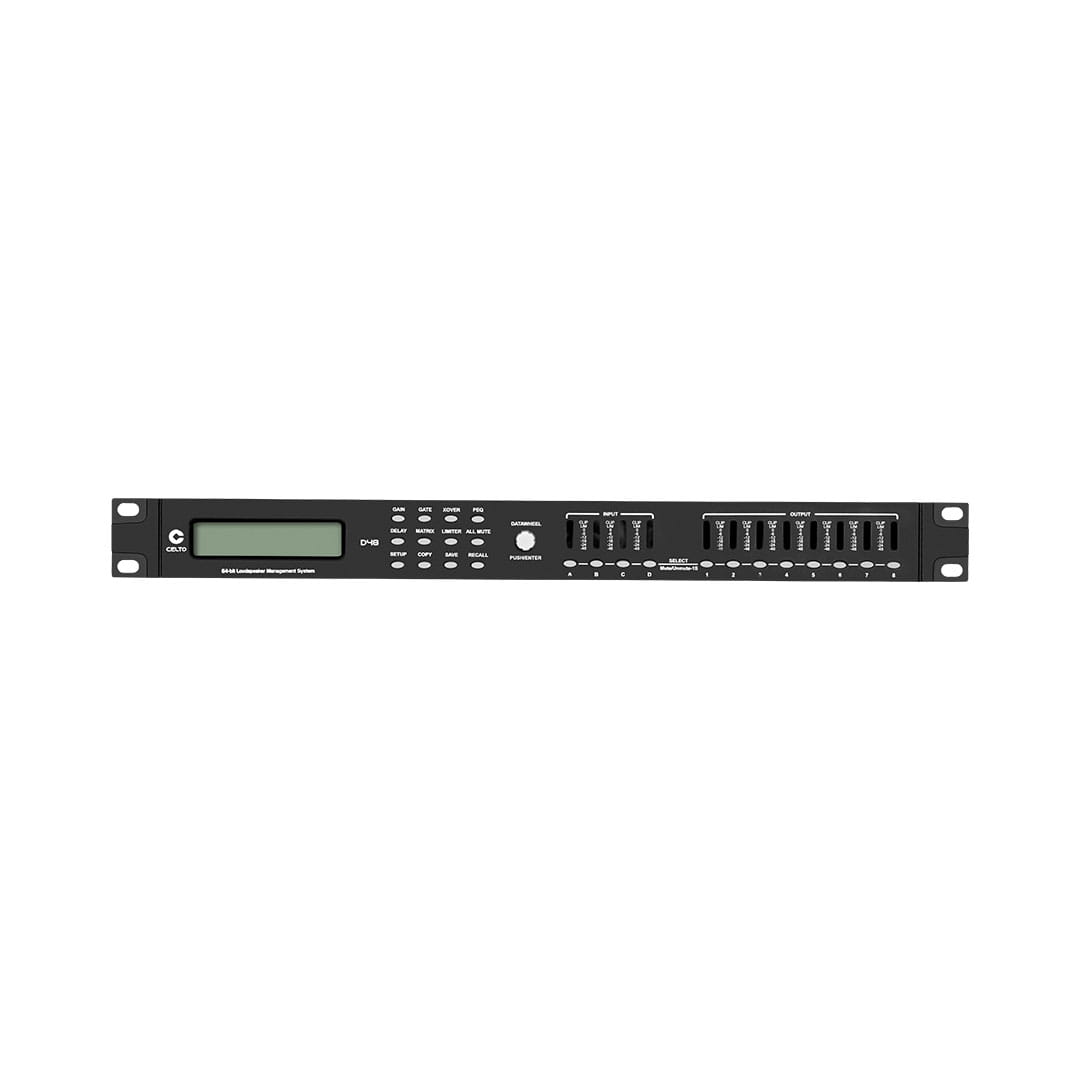 Celto Acoustique D48 4in / 8out Digital Loudspeaker Management System