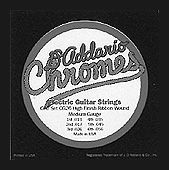 D'Addario ECG25 XL Chromes Flatwound Electric Guitar Strings - .012-.052 Light — view 3