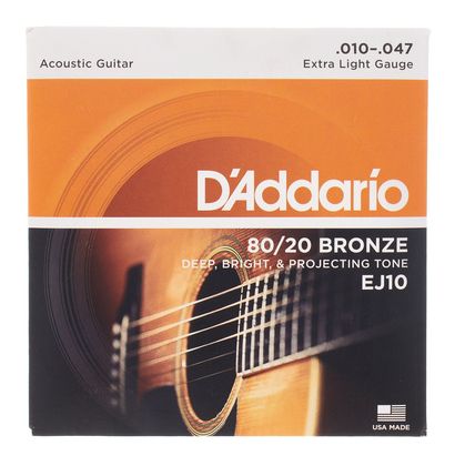 D'Addario EJ38 - Phosphor Bronze Light 12-String Acoustic Strings — view 3