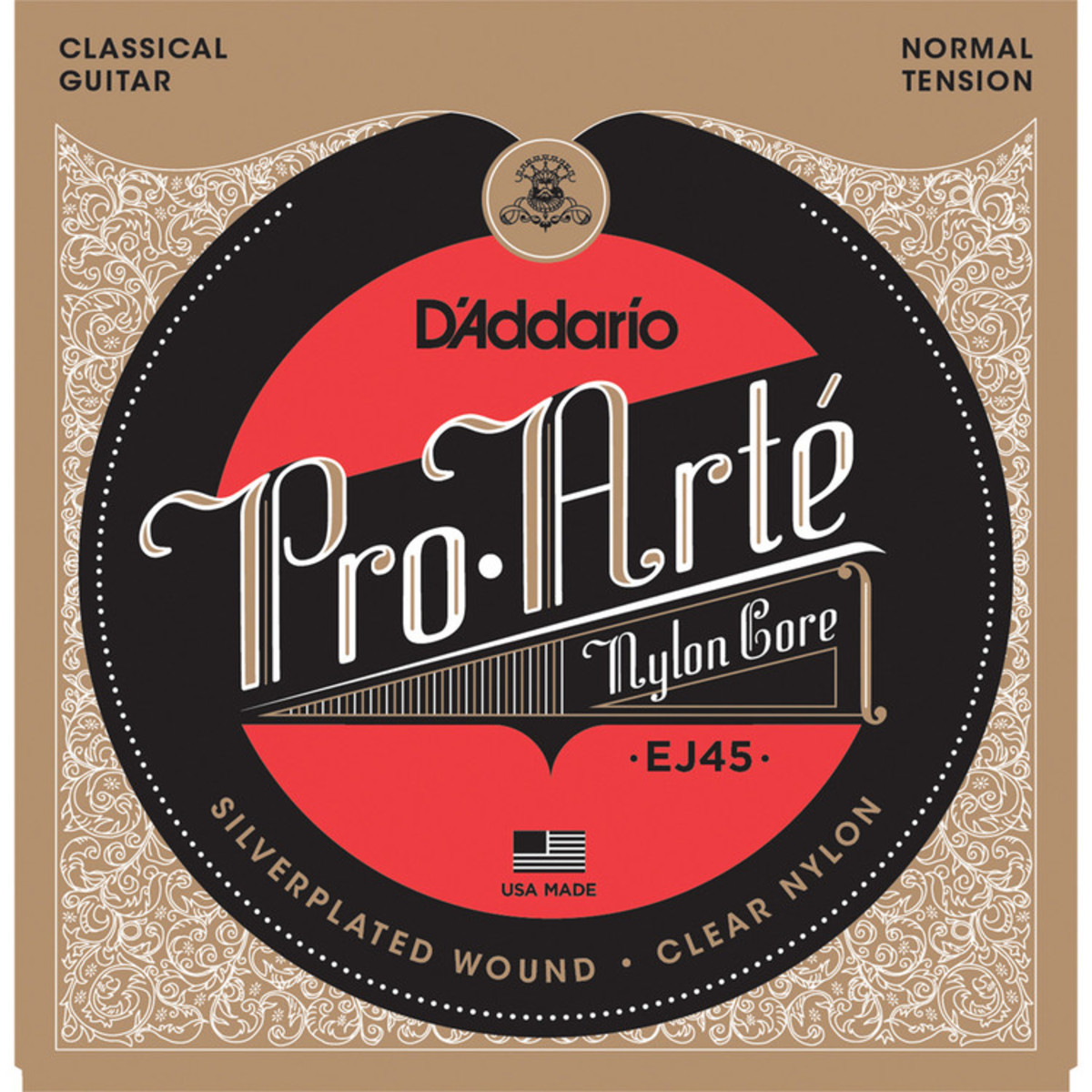 D’Addario EJ45 Pro-Arte Classical Guitar Strings – Normal Tension