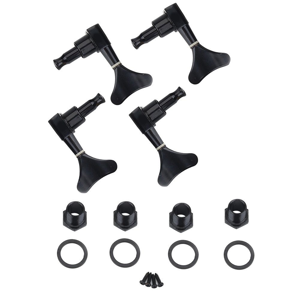 Dixon SKG443BK Bass Guitar Black Machine Head Bass – Pack of 4