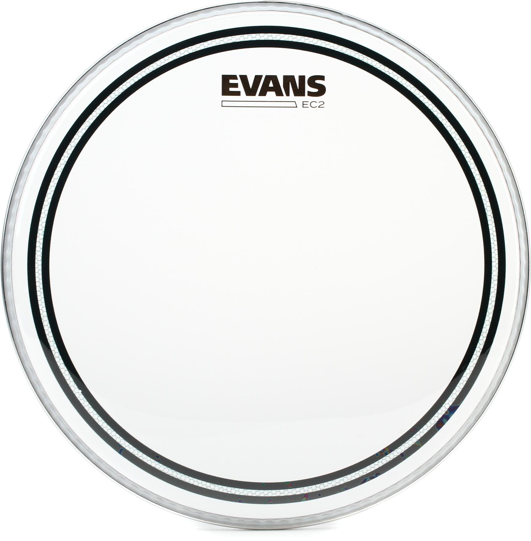 Evans EC2S Clear Drumhead – 16 inch