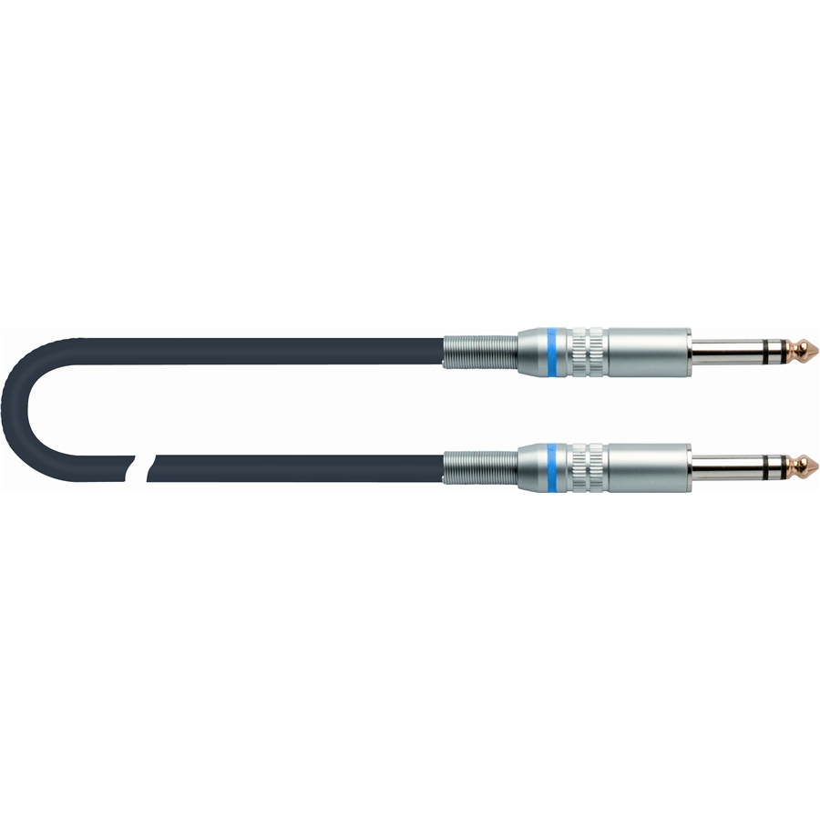 Quik Lok Jack /Jack Professional Silver Instrument Cable 9M BLK — view 1