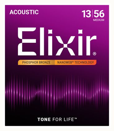 ELIXIR STRINGS PHOS NW MED 0.13-0.56 — view 2