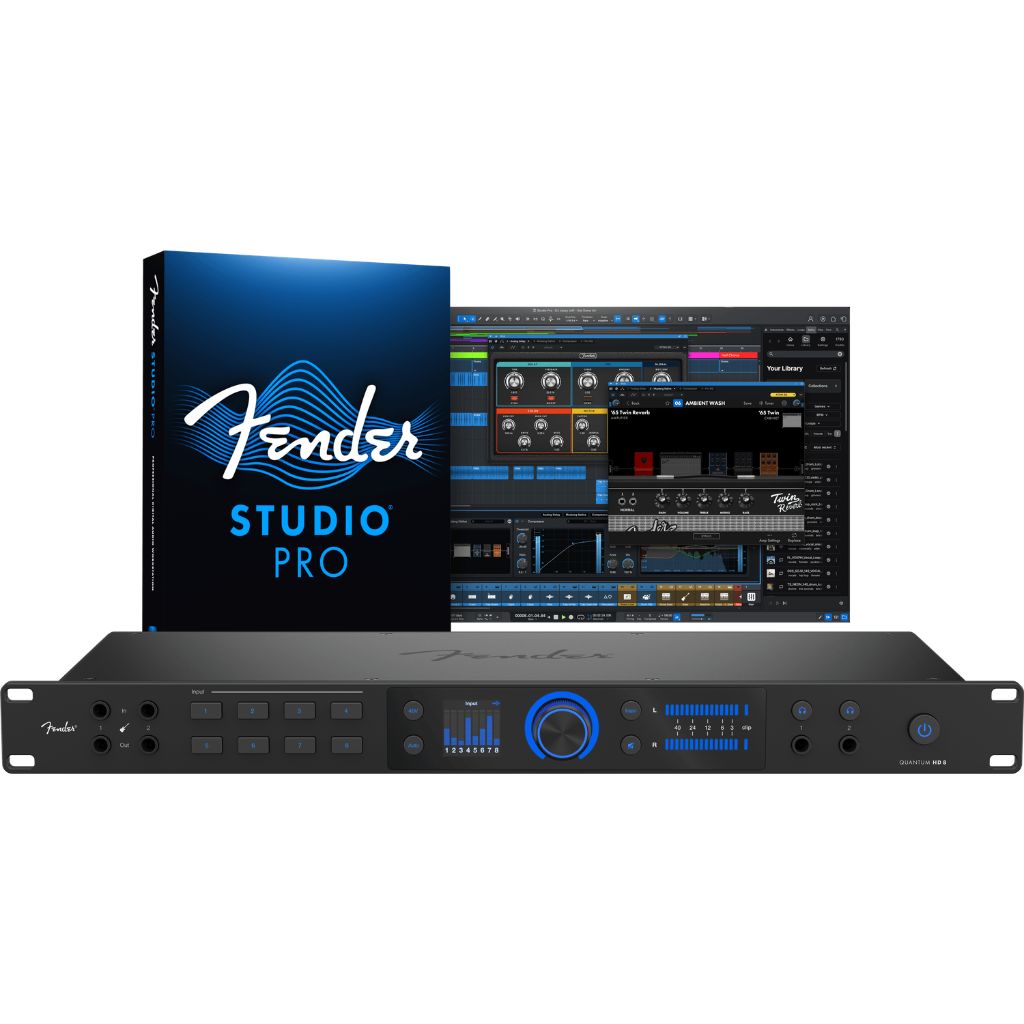 Fender Studio Quantum HD 8 USB-C Audio Interface — view 7