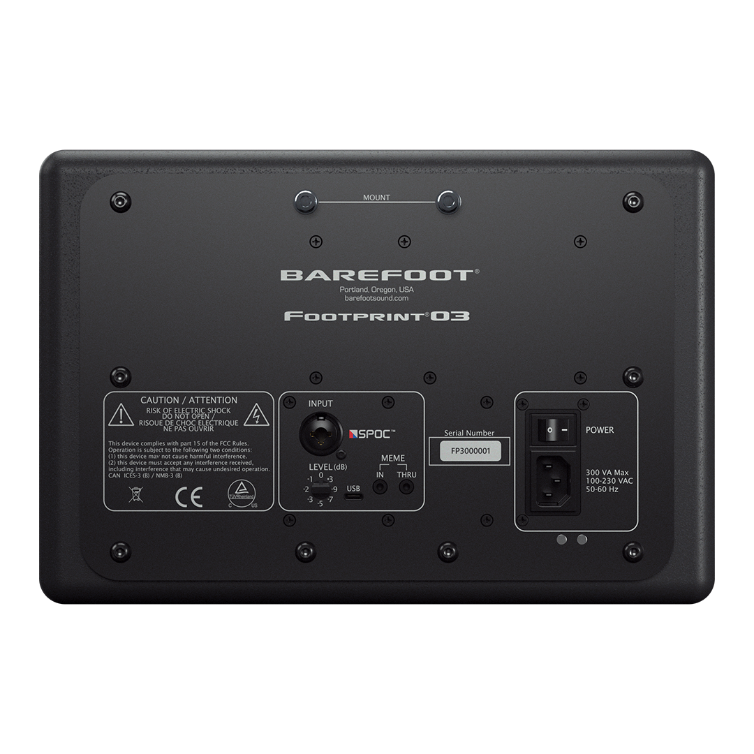 Barefoot Sound Footprint03 6.5-Inch 3-Way Active Studio Monitor Pair — view 7