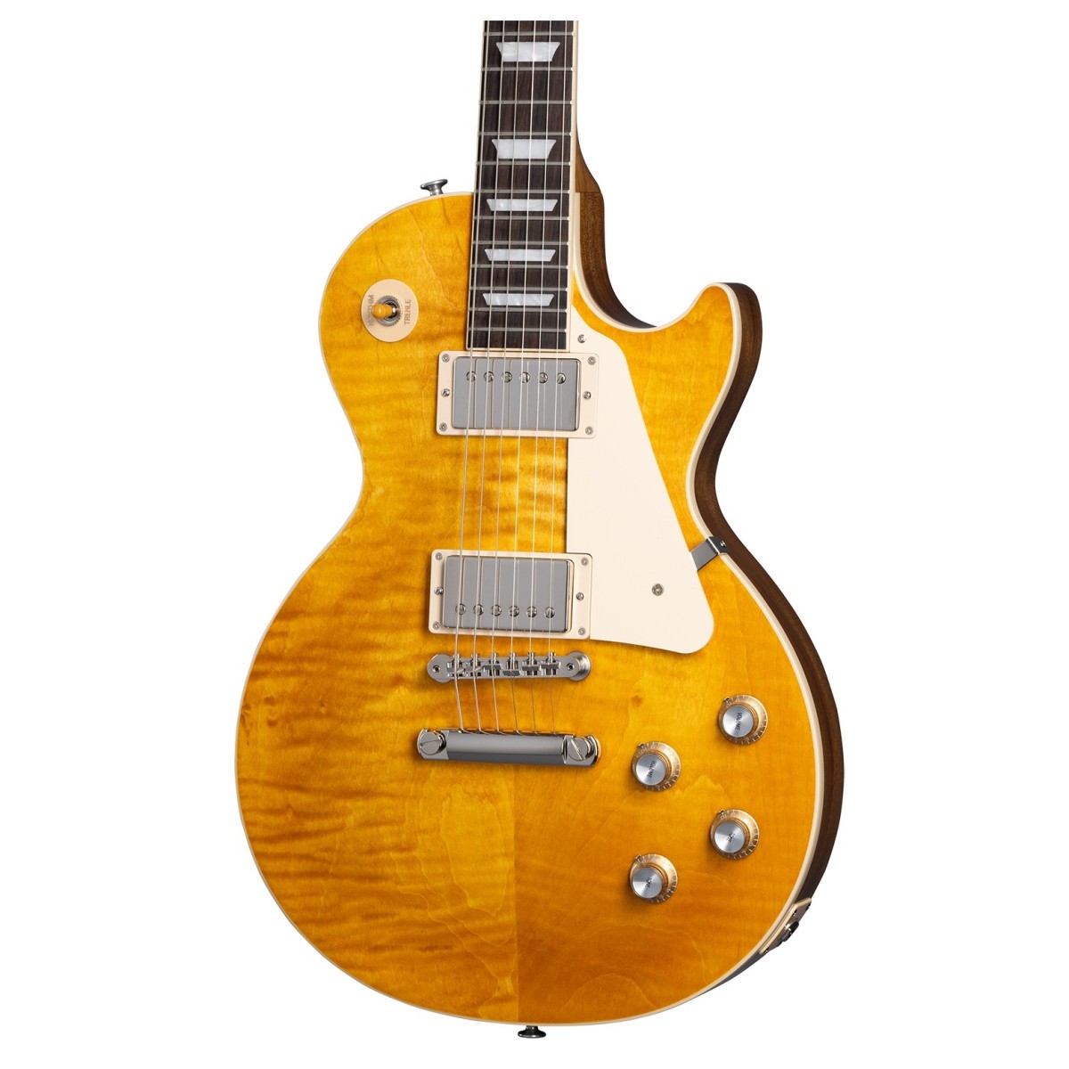 Gibson Les Paul Standard ’60s Figured Top Electric Guitar – Honey Amber Custom Colour