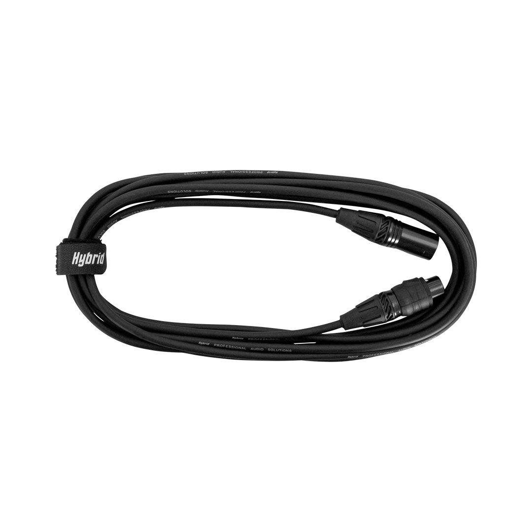 Hybrid XLR Male-XLR Female 10m – IP65 — view 1