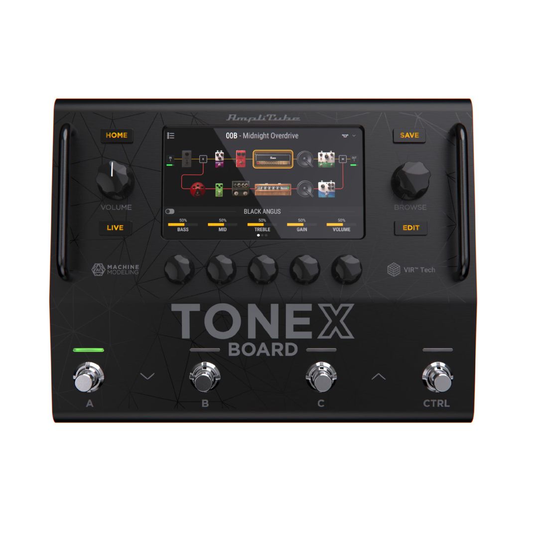 IK Multimedia TONEX BOARD – AI-Driven Guitar and Bass Processor