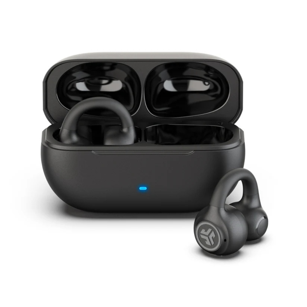 JLAB Flex Open-Clip True Wireless Earbuds – Black