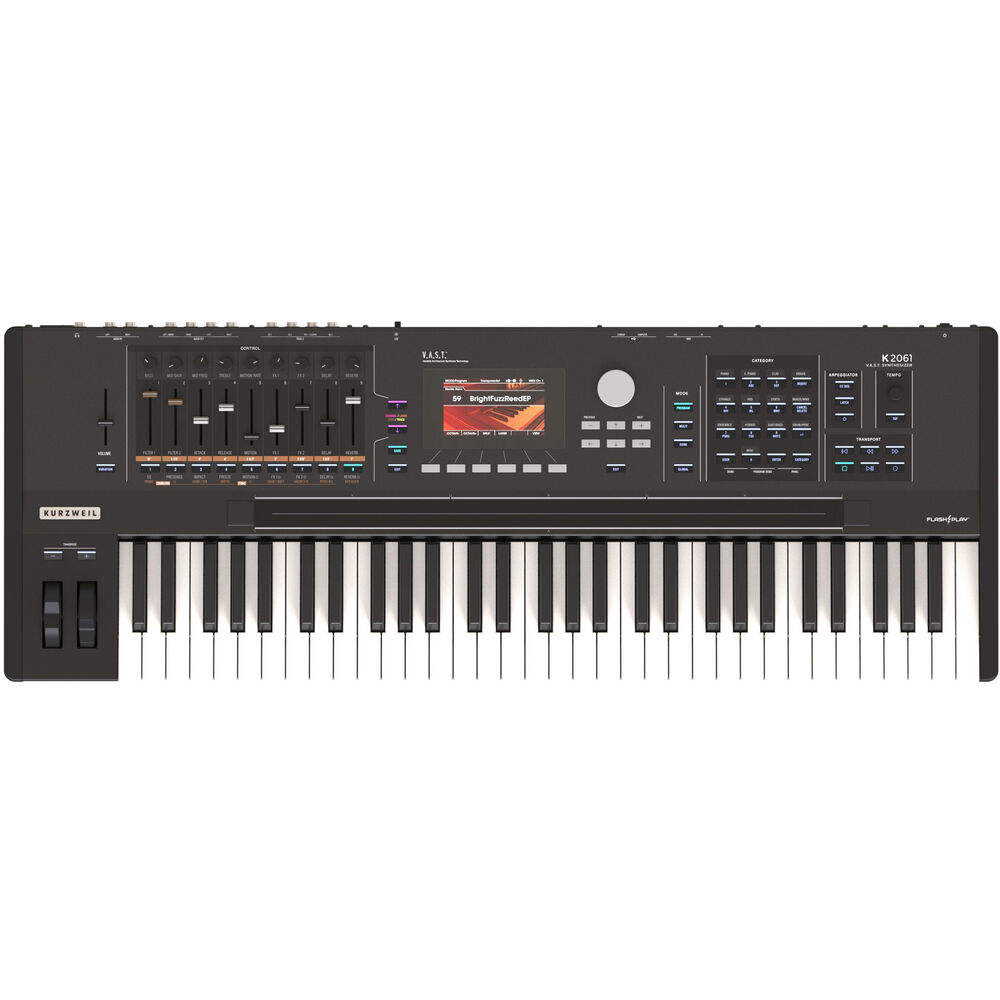 Kurzweil K2061 61-key V.A.S.T. Synthesizer Workstation