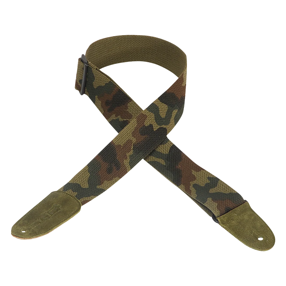 Levy’s MC8 Cotton Guitar Strap – Camo