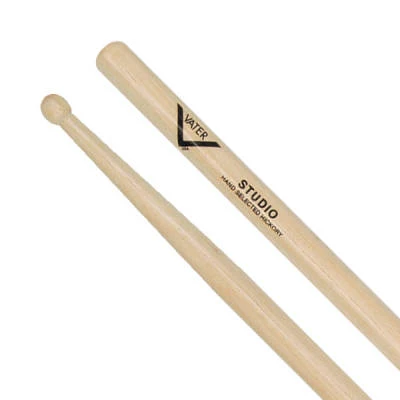 Vater American Hickory Drumsticks – Studio – Wood Tip