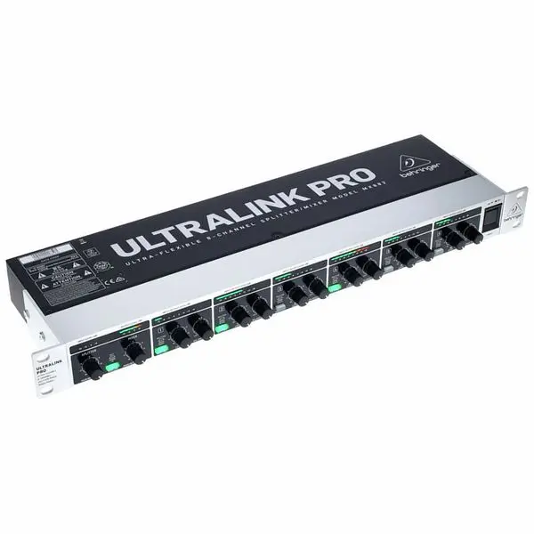 Behringer MX882 V2 Rackmount Mixer – Splitter — view 3