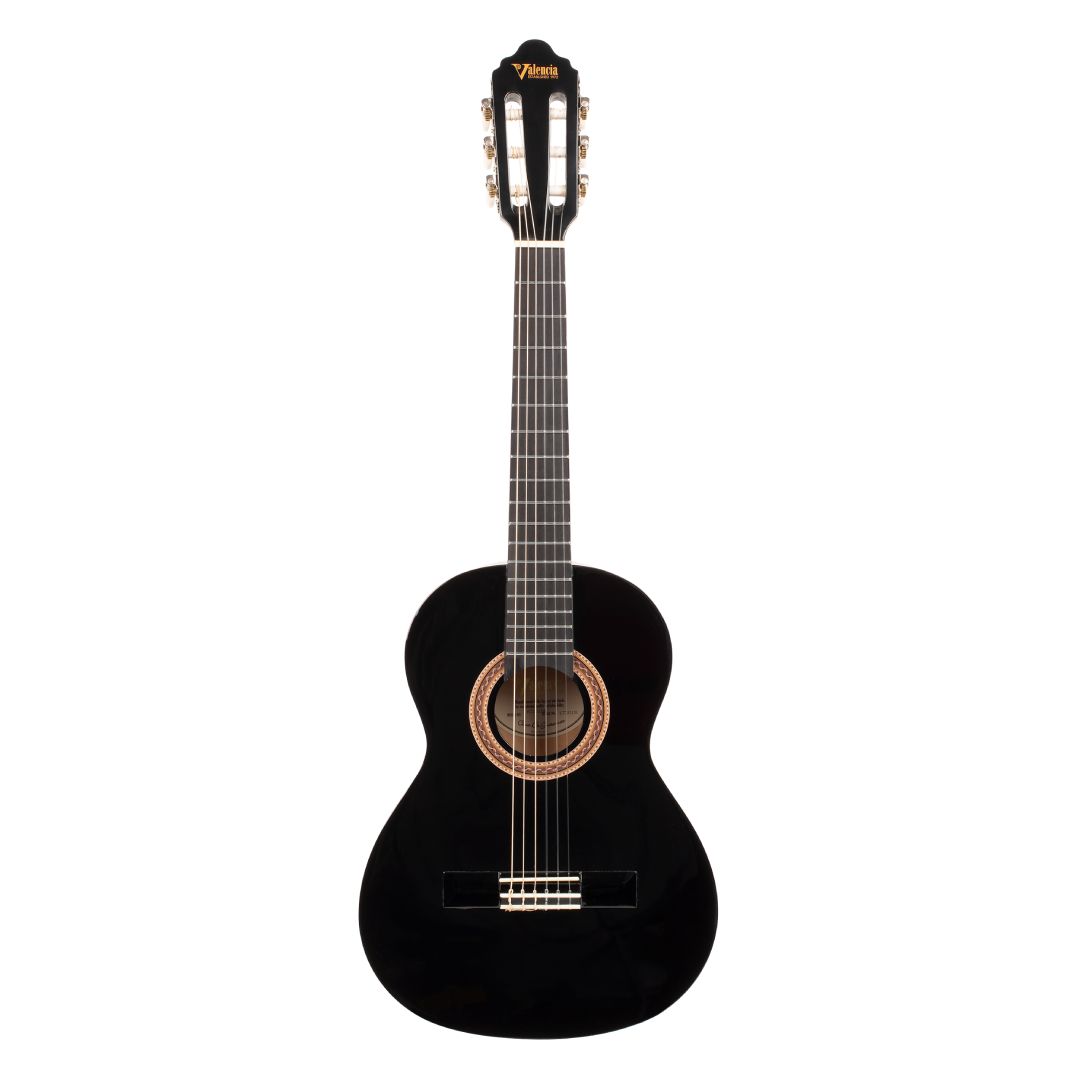 Valencia 1/2 Classic Guitar – Various Colours - Black