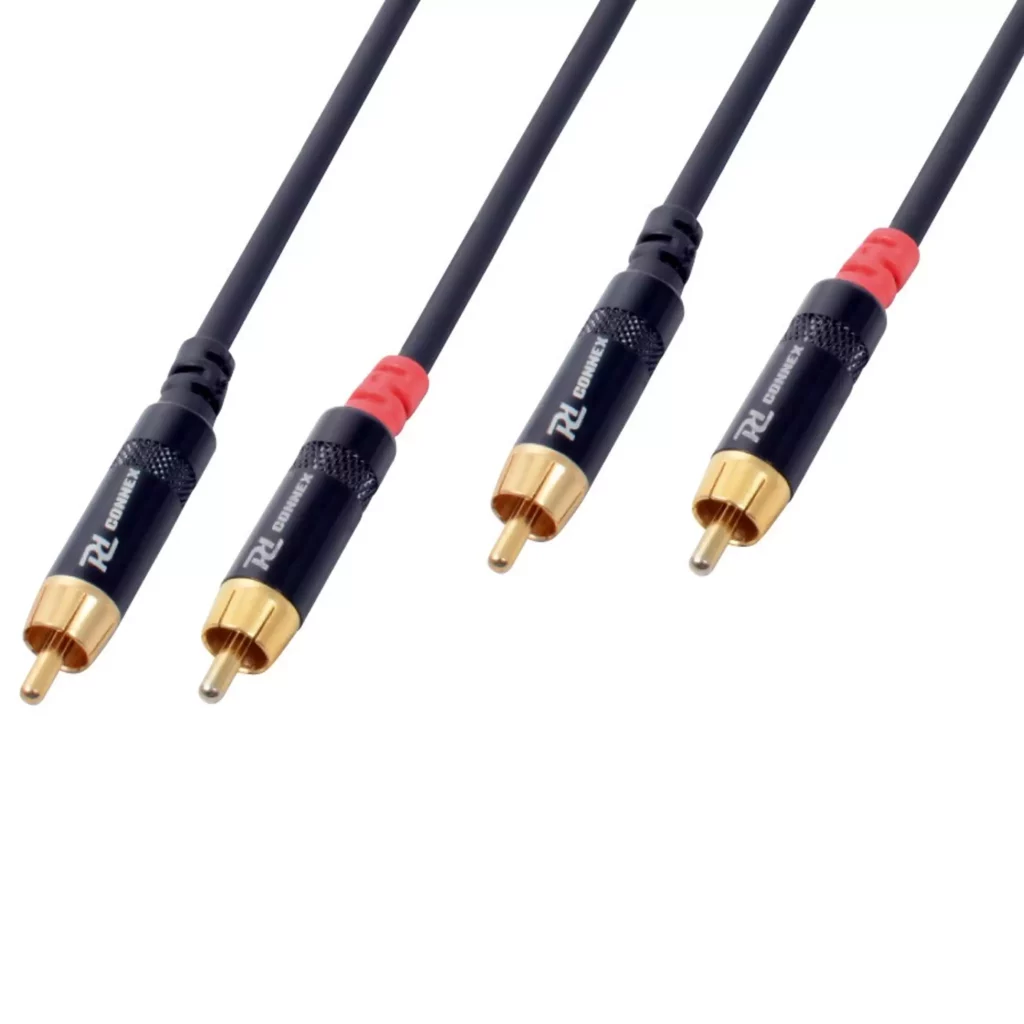 PD Connex CX94-6 2X RCA Male – 2X RCA Male Cable – 6M