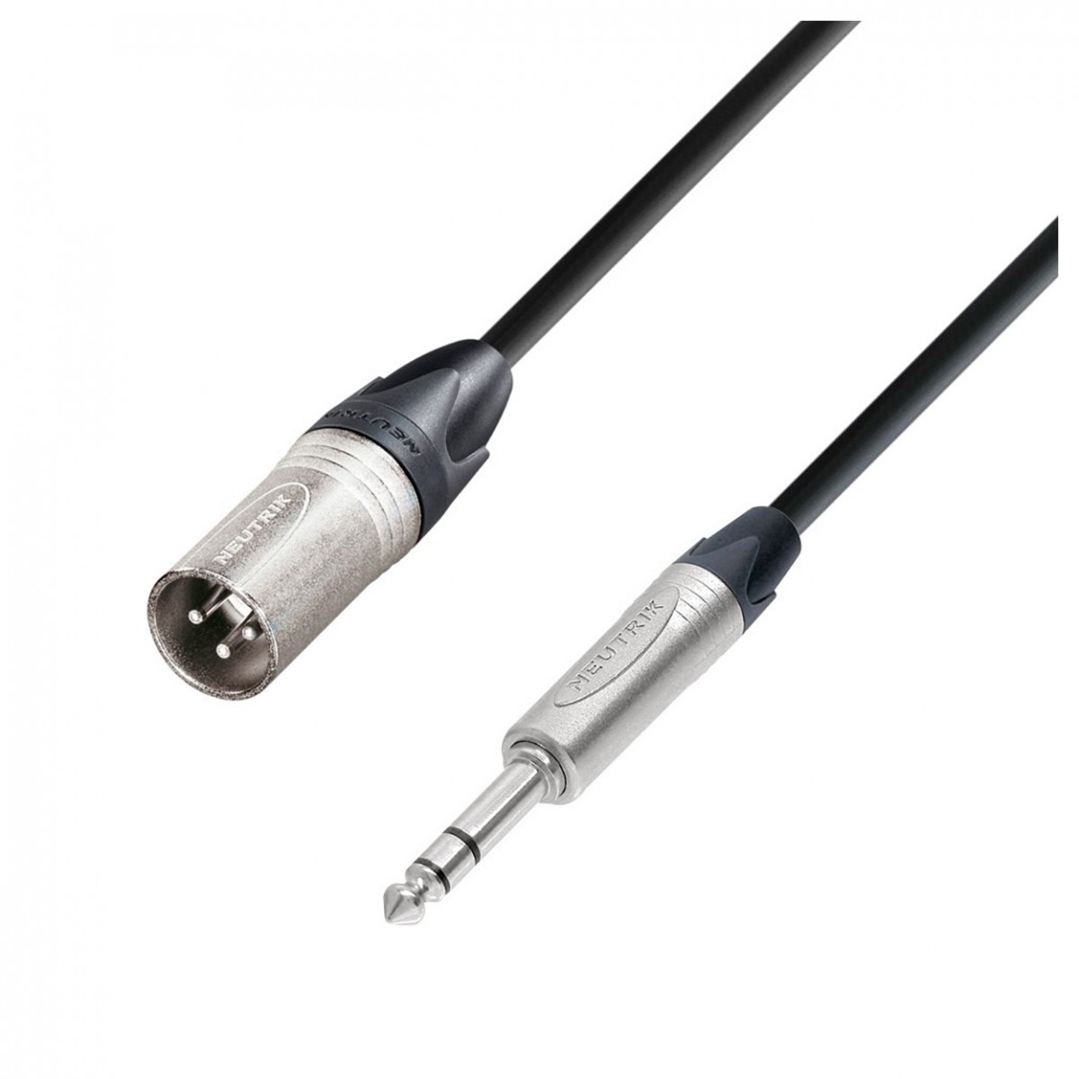 Adam Hall 5 STAR Neutrik Balanced XLR (M) to TRS 1/4 inch Jack Cable – 10m
