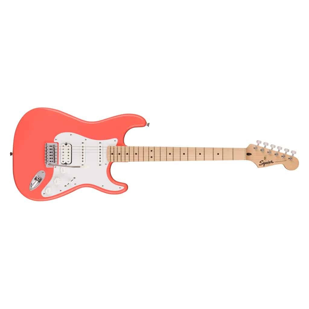 Fender Squier Sonic Stratocaster HSS – Tahitian Coral — view 6