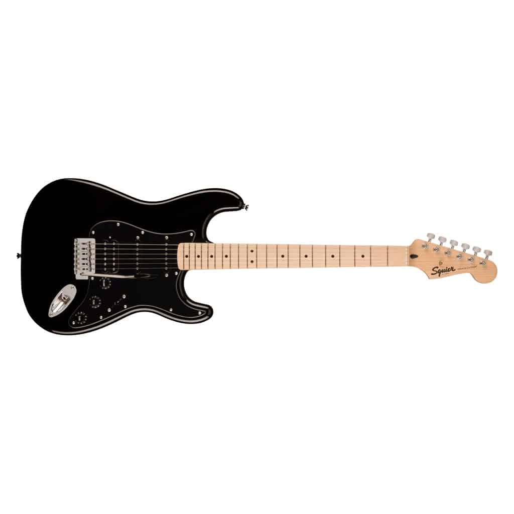 Fender Squier Sonic Stratocaster HSS – Black — view 2