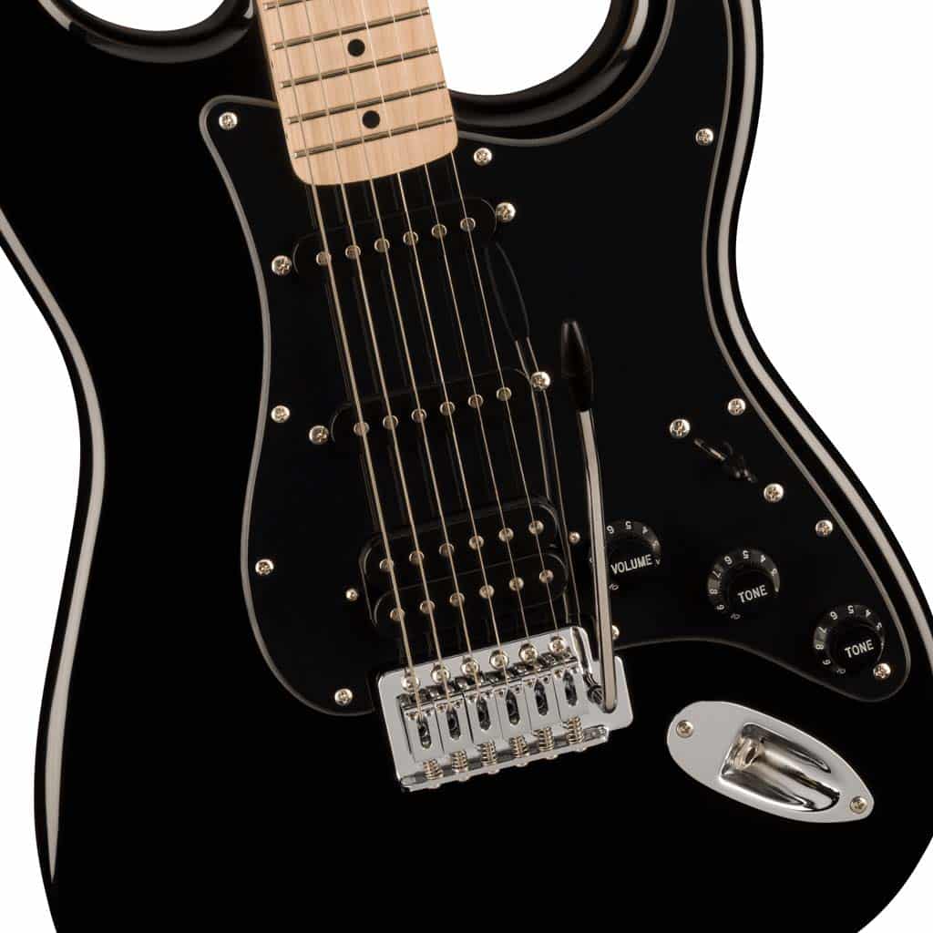 Fender Squier Sonic Stratocaster HSS – Black — view 4