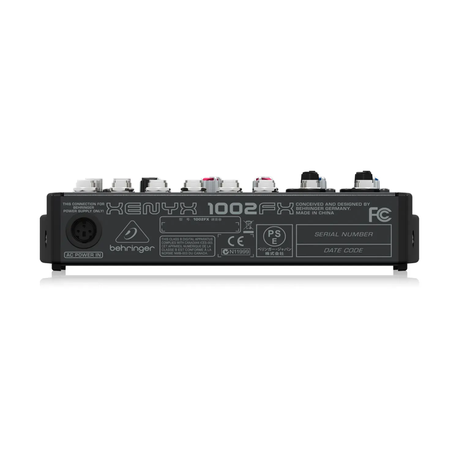 Behringer XENYX 1002FX 10-Input 2-Bus Mixer with Multi-FX Proces — view 2