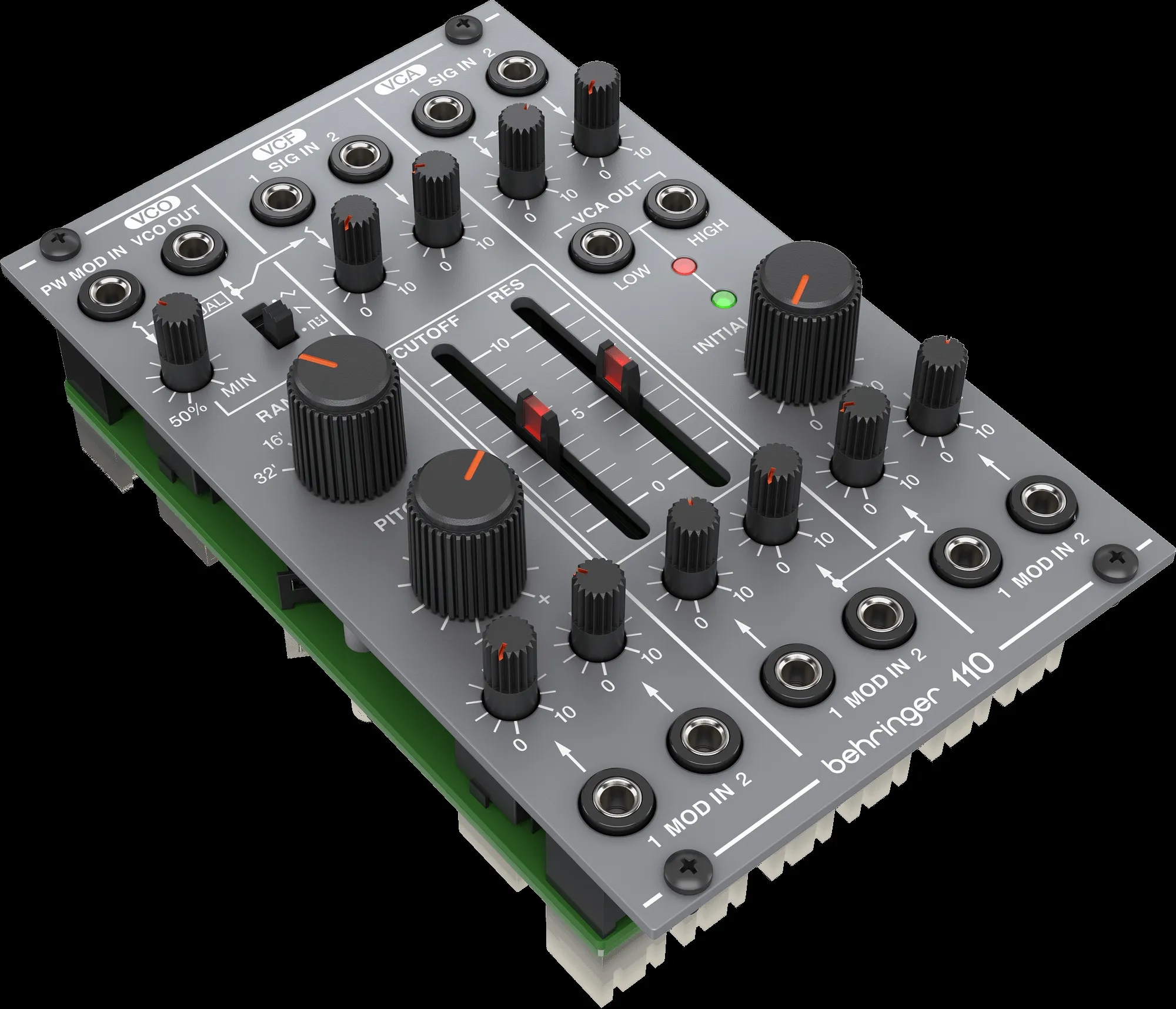 Behringer 110 VCO/VCF/VCA Synthvoice with Oscillator — view 2