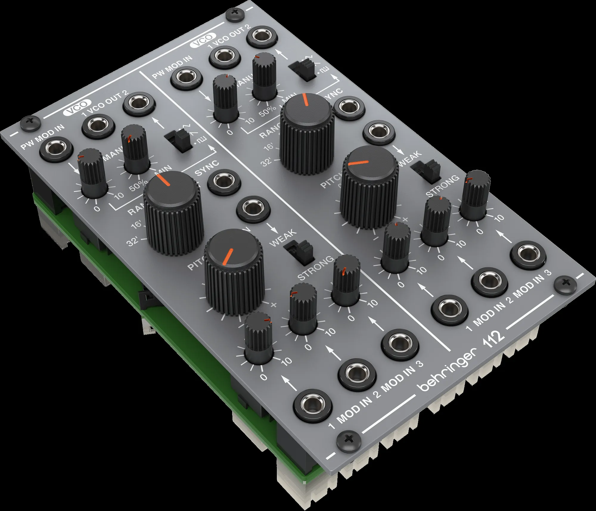Behringer 112 Dual VCO Eurorack Module — view 2