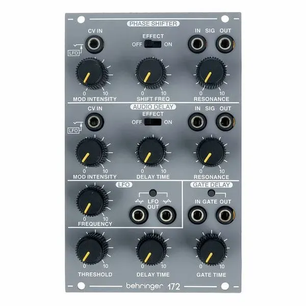 Behringer 172 Phase Shifter / Delay / LFO Eurorack Module — view 2