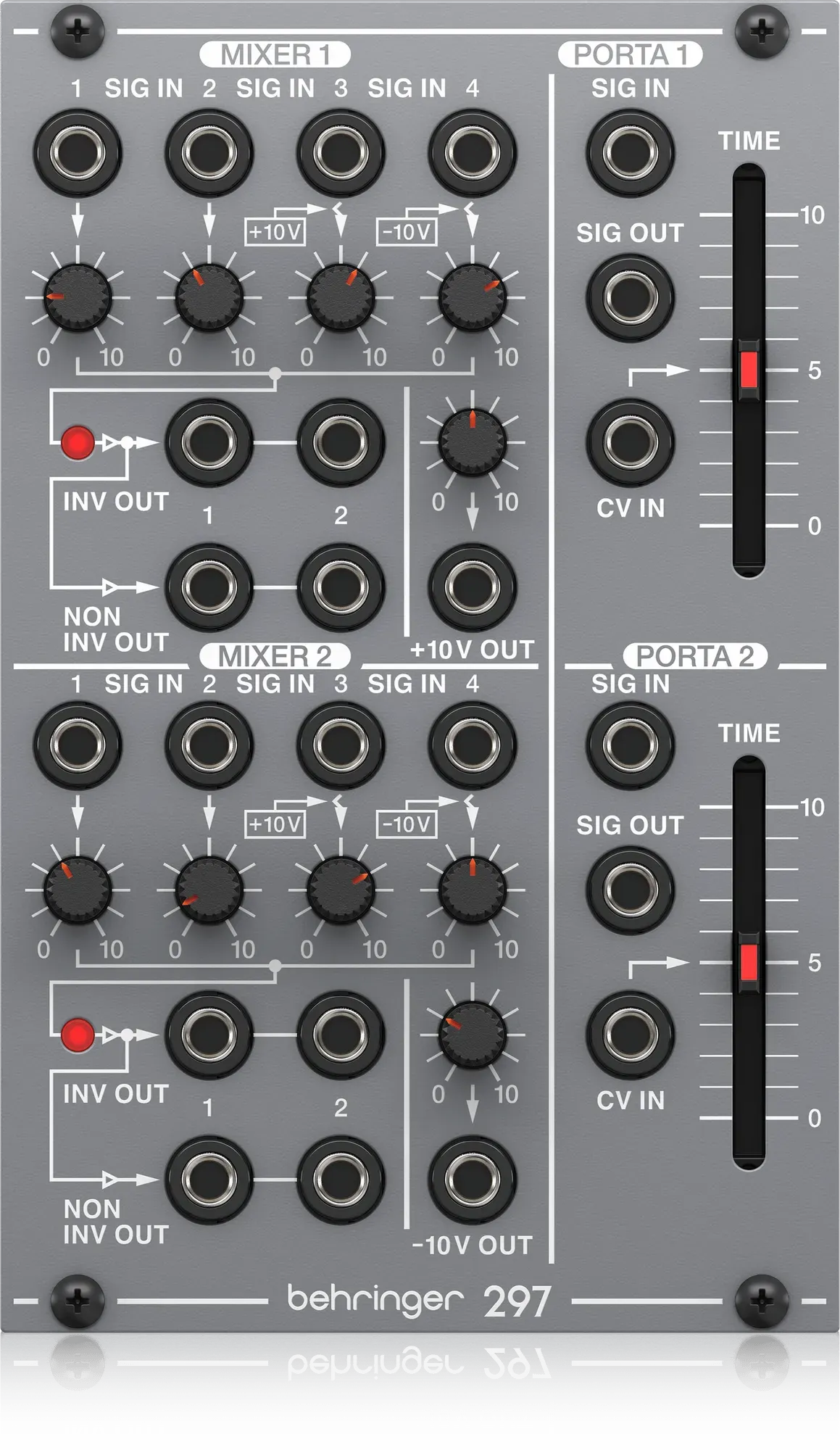 Behringer 297 Dual Portamento/CV Utilities Analog Portamento Controller and CV Utilities — view 2