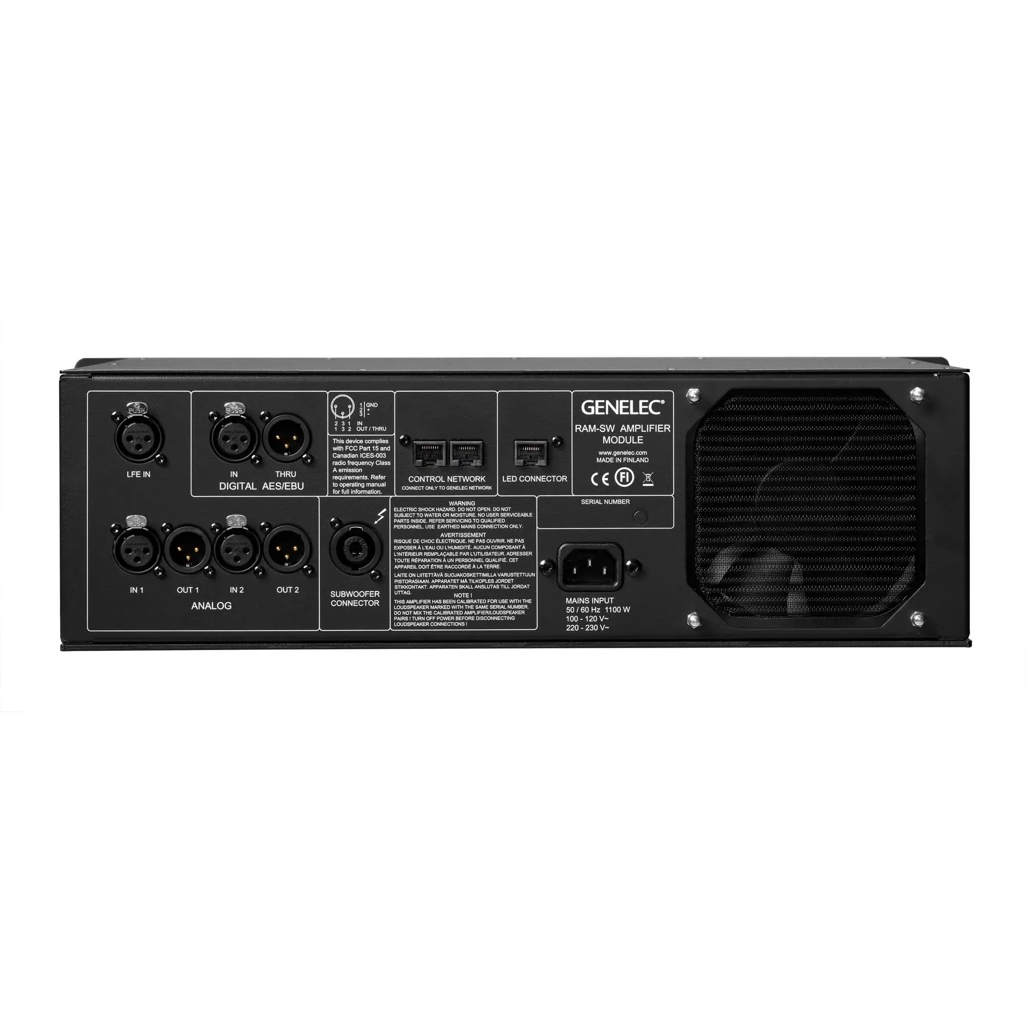 Genelec 7382A 3 x 15-inch Powered Studio Subwoofer — view 7
