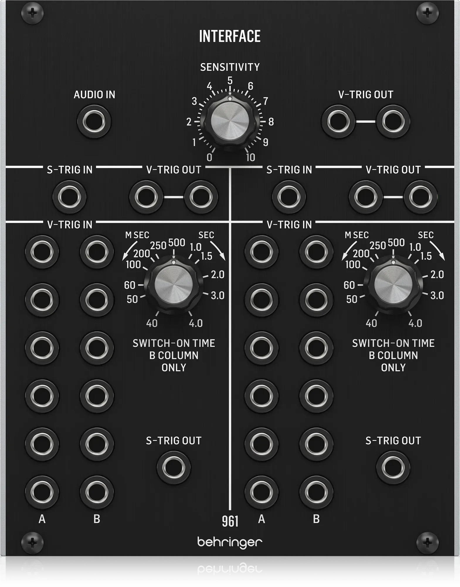 Behringer 961 Interface Analog Multi-channel Trigger Converter Eurorack Module — view 2