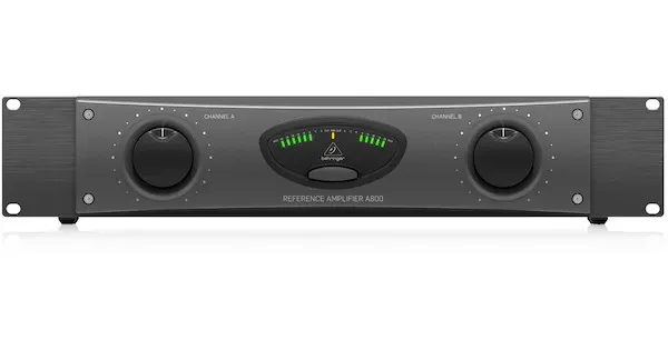 Behringer A800 800W 2-channel Power Amplifier — view 2