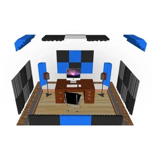 Foamrite Acoustic Treatment DIY Professional Studio Kit — view 1