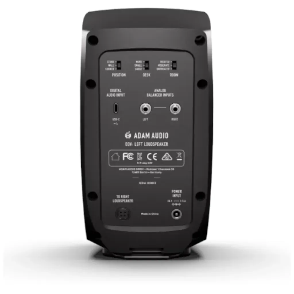 Adam Audio D3V 3.5-Inch Powered Studio Monitor Pair — view 4