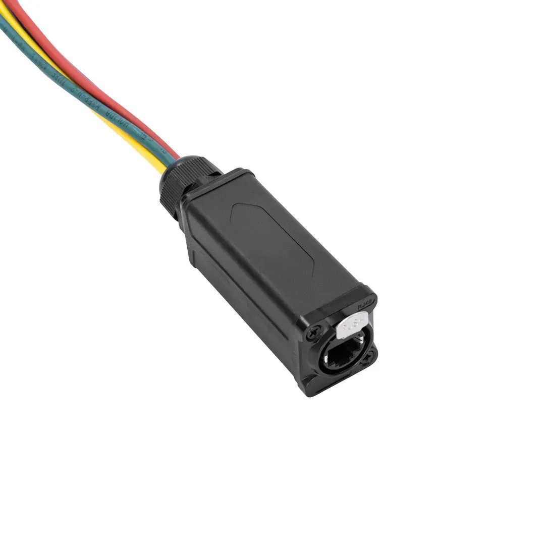 RubiQube 4XFTC Adaptor – RJ45 to 4 x XLR Female — view 3