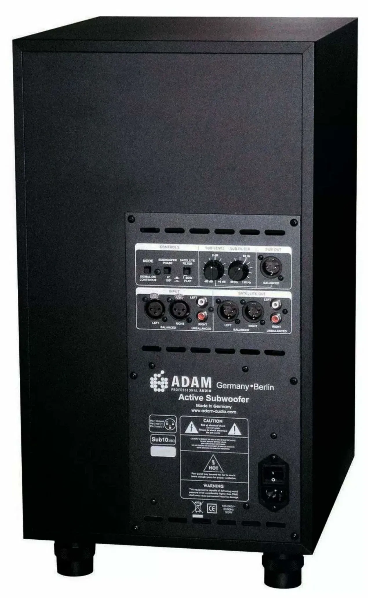 Adam Audio Sub10 Mk2 10-Inch Powered Studio Subwoofer — view 3