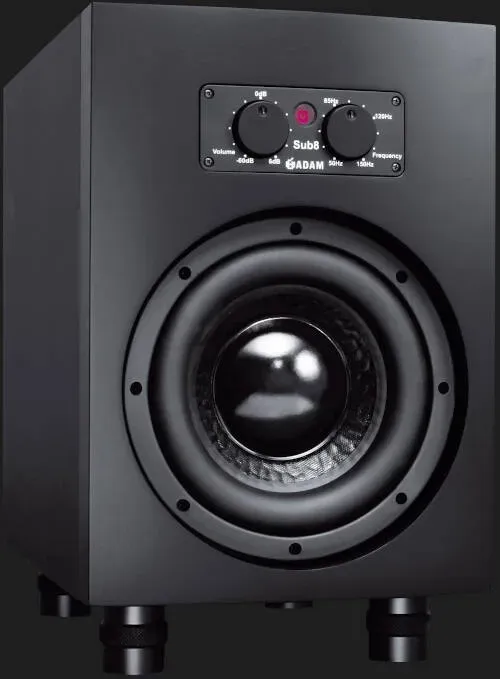 Adam Audio Sub8 8.5-Inch Powered Studio Subwoofer — view 3