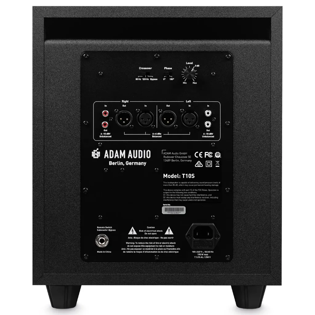 Adam Audio T10S 10-Inch Powered Studio Subwoofer — view 3
