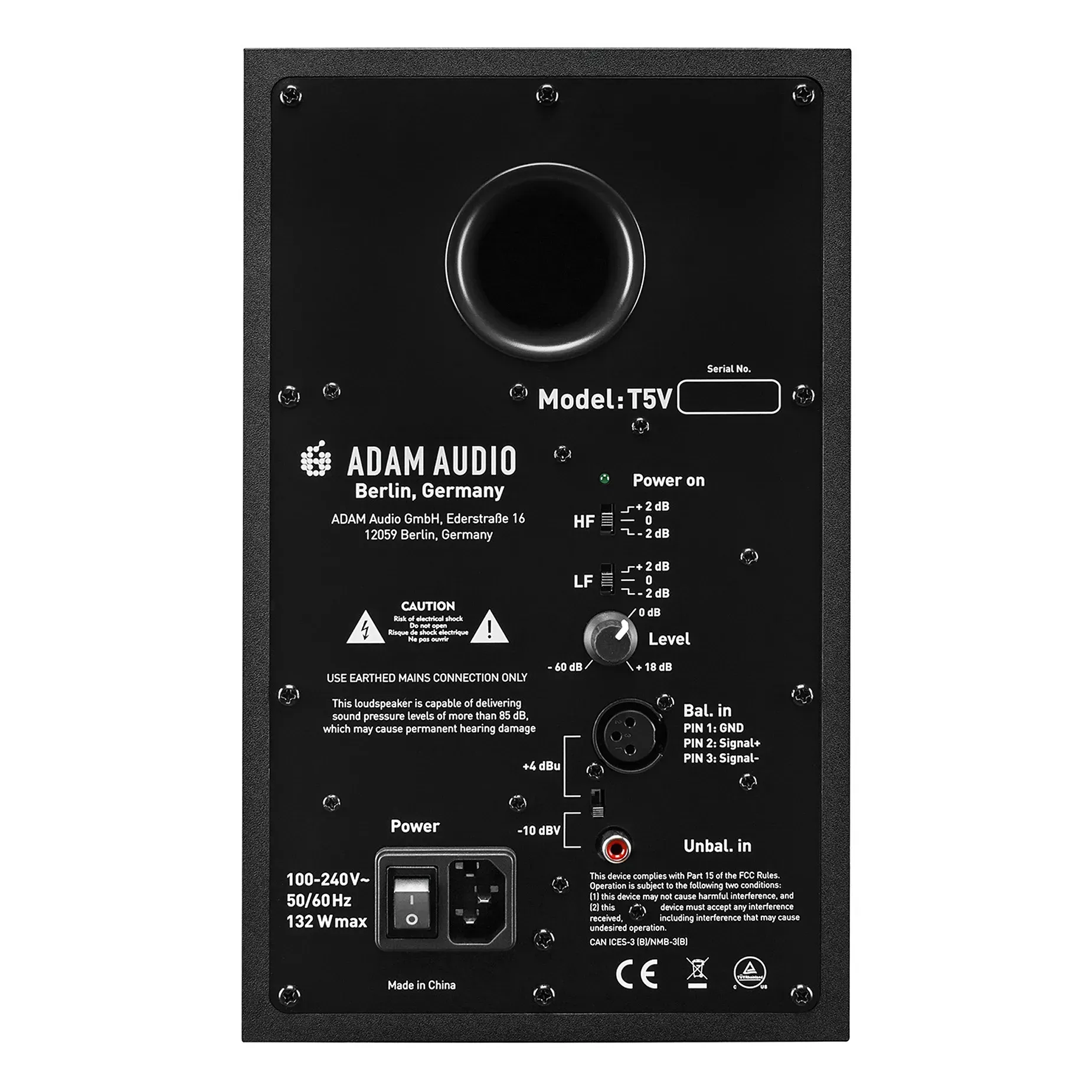 Adam Audio T5V 5-Inch Powered Studio Monitor (Each) — view 3