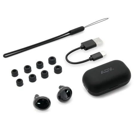 ADV. Model Y True Wireless Earbuds - Black — view 3