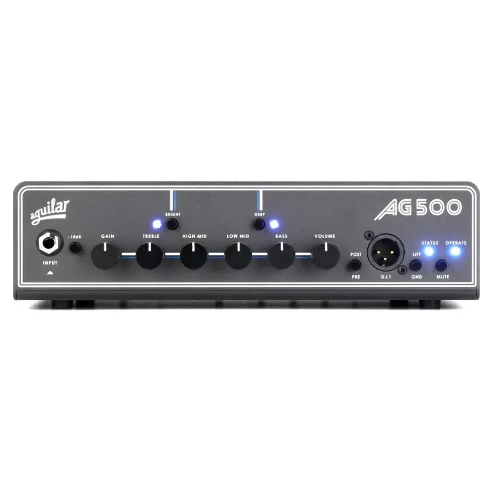 Aguilar AG500V2 Gen 2 500-watt Bass Amplifier Head — view 1