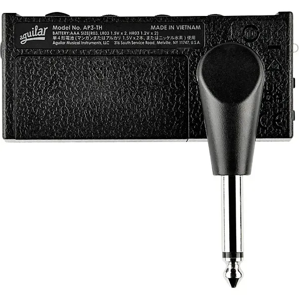 Aguilar amPlug 3 Tone Hammer Bass Guitar Headphone Amplifier — view 3