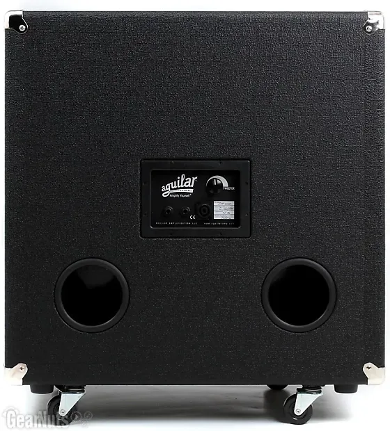 Aguilar DB 410 - 4x10 inch 700-watt Bass Cabinet - Classic Black 8-ohm — view 2