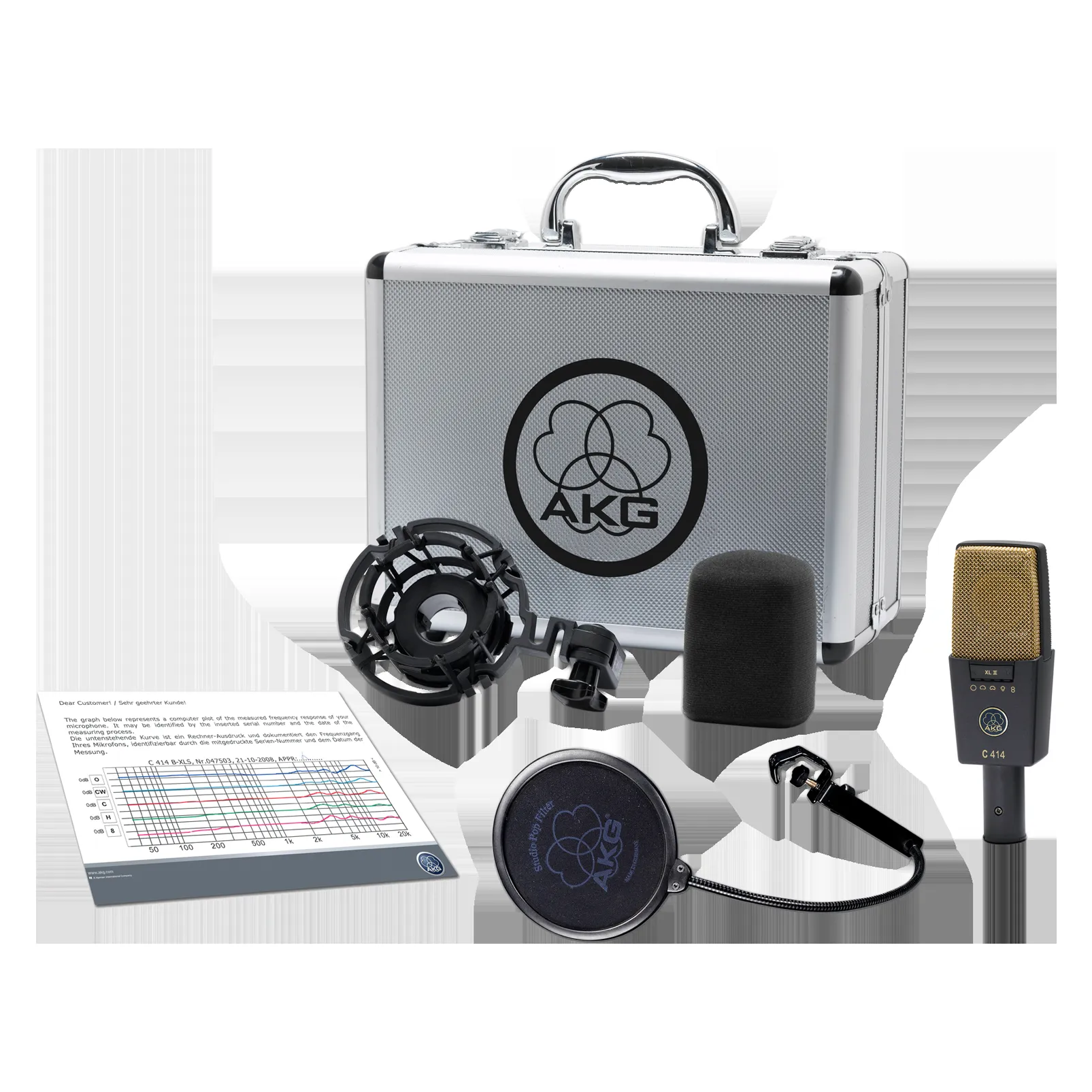 AKG C414 XLII Large-diaphragm Condenser Microphone — view 4